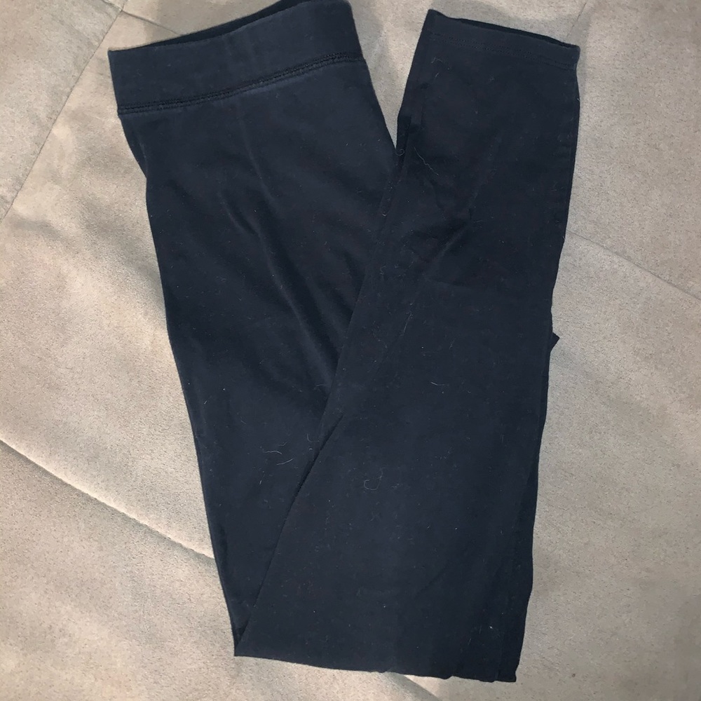 Victoria Secret Pink Cotton Leggings Black